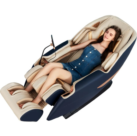 Массажное кресло iMassage Hybrid Blue/Beige
