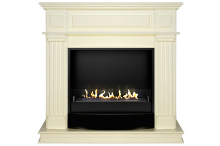 Биокамин в портале Firezo Atlanta Слоновая кость